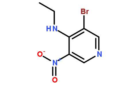 3-溴-N-乙基-5-硝基吡啶-4-胺