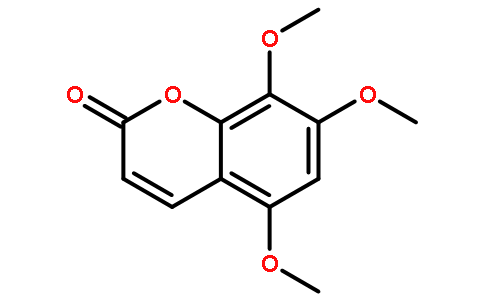 5,7,8-三甲氧基香豆素对照品(标准品) | 60796-65-8