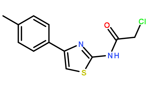 2-氯-N-(4-對-甲苯基-噻唑-2-基)-乙酰胺