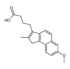 4-(7-methoxy-2-methyl-1H-cyclopenta[a]naphthalen-3-yl)butanoic acid