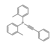 bis(2-methylphenyl)-(2-phenylethynyl)phosphane