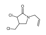 3-chloro-4-(chloromethyl)-1-prop-2-enylpyrrolidin-2-one