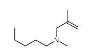 N-methyl-N-(2-methylprop-2-enyl)pentan-1-amine