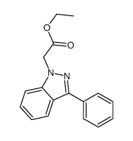 ethyl 2-(3-phenylindazol-1-yl)acetate