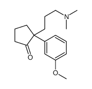 2-[3-(dimethylamino)propyl]-2-(3-methoxyphenyl)cyclopentan-1-one
