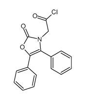 2-(2-oxo-4,5-diphenyl-1,3-oxazol-3-yl)acetyl chloride