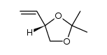 (S)-1,2-O-isopropylidene-but-3-ene-1,2-diol