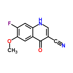 7-氟-6-甲氧基-4-氧代-1,4-二氫-3-喹啉甲腈