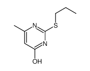 6-methyl-2-propylsulfanyl-1H-pyrimidin-4-one