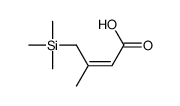 3-methyl-4-trimethylsilylbut-2-enoic acid