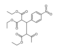 triethyl 2-(4-nitrophenyl)-4-oxopentane-1,1,3-tricarboxylate