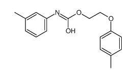 2-(4-methylphenoxy)ethyl N-(3-methylphenyl)carbamate