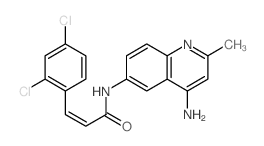 (Z)-N-(4-amino-2-methylquinolin-6-yl)-3-(2,4-dichlorophenyl)prop-2-enamide