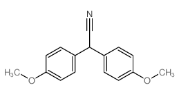 2,2-bis(4-methoxyphenyl)acetonitrile