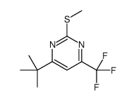 4-tert-butyl-2-methylsulfanyl-6-(trifluoromethyl)pyrimidine