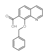 8-(苯基甲氧基)-7-喹啉羧酸
