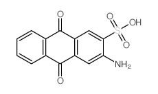 3-amino-9,10-dioxoanthracene-2-sulfonic acid