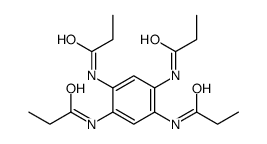 N-[2,4,5-tris(propanoylamino)phenyl]propanamide