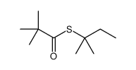 S-(2-methylbutan-2-yl) 2,2-dimethylpropanethioate