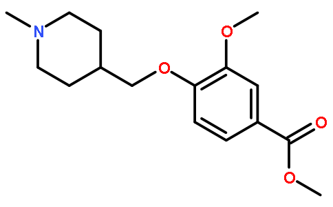 3-甲氧基-4-(1-甲基-4-甲氧基哌啶)苯甲酸甲酯