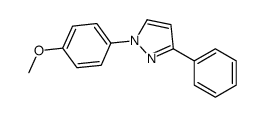 1-(4-methoxyphenyl)-3-phenylpyrazole