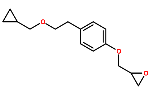 1-{4-[2-(环丙基甲氧基)-乙基]-苯氧基}-2,3-环氧丙烷