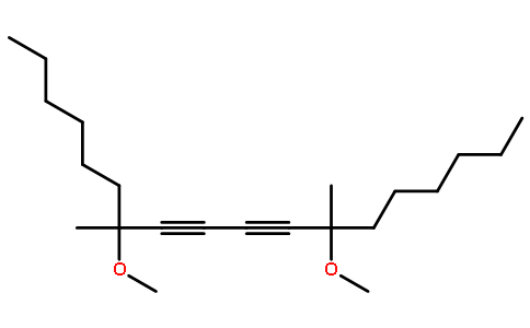 7,12-dimethoxy-7,12-dimethyloctadeca-8,10-diyne