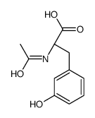 (2S)-2-acetamido-3-(3-hydroxyphenyl)propanoic acid