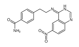 4-[2-[(6-nitroquinazolin-4-yl)amino]ethyl]benzamide