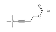 4-trimethylsilylbut-3-ynyl carbonochloridate