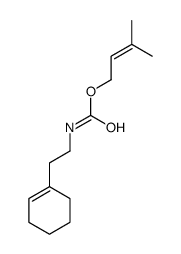 3-methylbut-2-enyl N-[2-(cyclohexen-1-yl)ethyl]carbamate