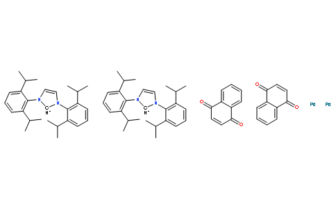 1,3-双(2,6-二-异丙苯基)咪唑-2-基1,4-萘醌)钯二聚物