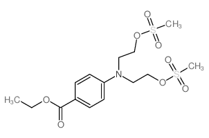 ethyl 4-[bis(2-methylsulfonyloxyethyl)amino]benzoate