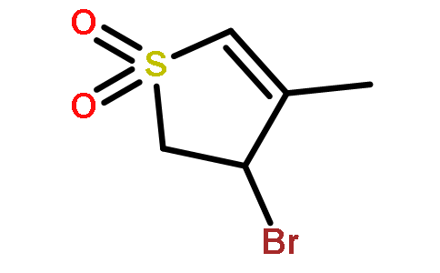 3-溴-4-甲基-2,3-二氢噻吩 1,1-二氧化物
