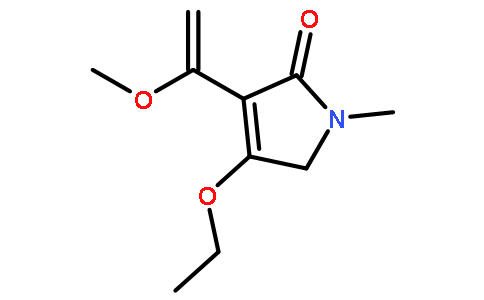 4-乙氧基-3-(1-甲氧基乙烯基)-1-甲基-1,5-二氫-2H-吡咯-2-酮