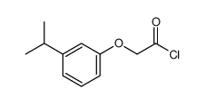 2-(3-propan-2-ylphenoxy)acetyl chloride