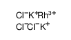 五氯铑(III)酸钾
