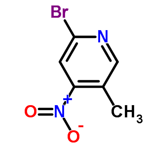 2-溴-5-甲基-4-硝基吡啶