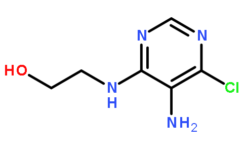 2-(5-氨基-6-氯-嘧啶-4-氨基)-乙醇