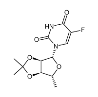 2′，3′-异亚丙基-5-脱氧-5-氟尿嘧啶核苷