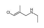 3-chloro-N-ethyl-2-methylprop-2-en-1-amine