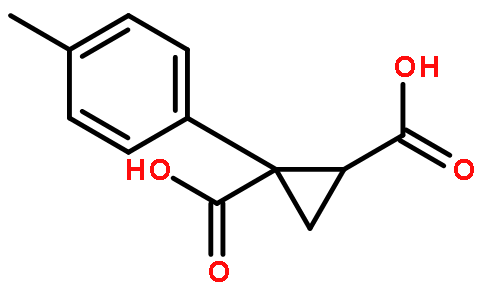 (1R,2S)-1-(4-甲基苯基)-1,2-环丙烷二甲酸