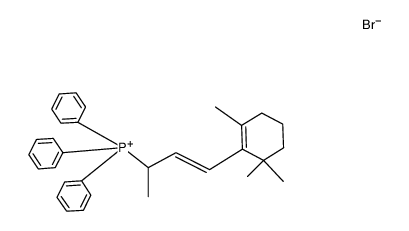 (E)-1-(2,6,6-trimethyl-1-cyclohexen-1-yl)-1-buten-3-yltriphenylphosphonium bromide