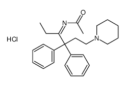 N-(4,4-diphenyl-6-piperidin-1-ylhexan-3-ylidene)acetamide,hydrochloride