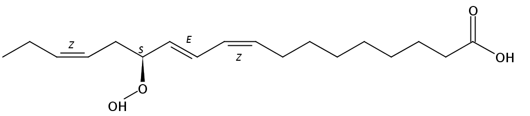 13(S)-Hydroperoxy-9(Z),11(E),15(Z)-octadecatrienoic acid