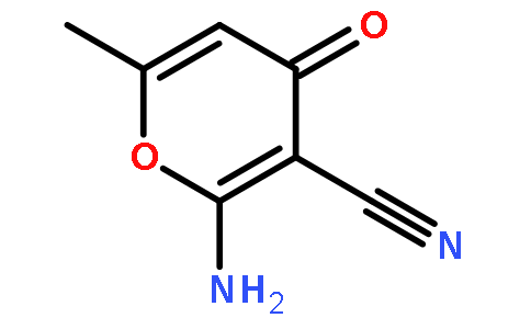 2-氨基-6-甲基-4-氧代-4H-吡喃-3-甲腈
