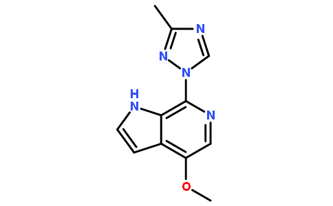 4-甲氧基-7-(3-甲基-1H-1,2,4-噻唑-1-基)-1H-吡咯并[2,3-c]吡啶