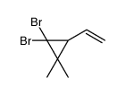 1,1-dibromo-3-ethenyl-2,2-dimethylcyclopropane