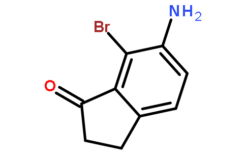 6-氨基-7-溴-2,3-二氫-1H-茚-1-酮