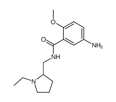 N-(1-ethyl-2-pyrrolidinylmethyl)-2-methoxy-5-aminobenzamide